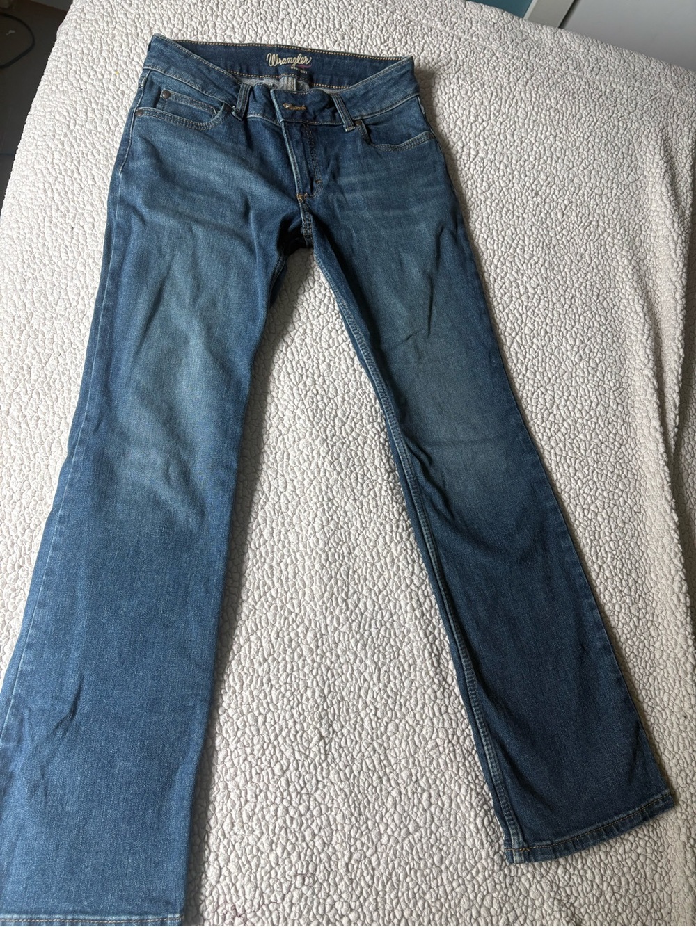 Wrangler Women's Blue Bootcut Jeans